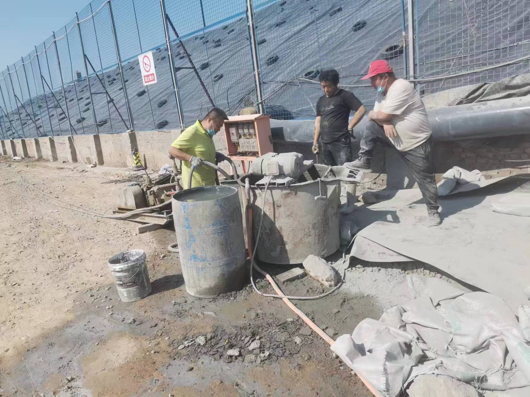 工业园区袖阀管注浆